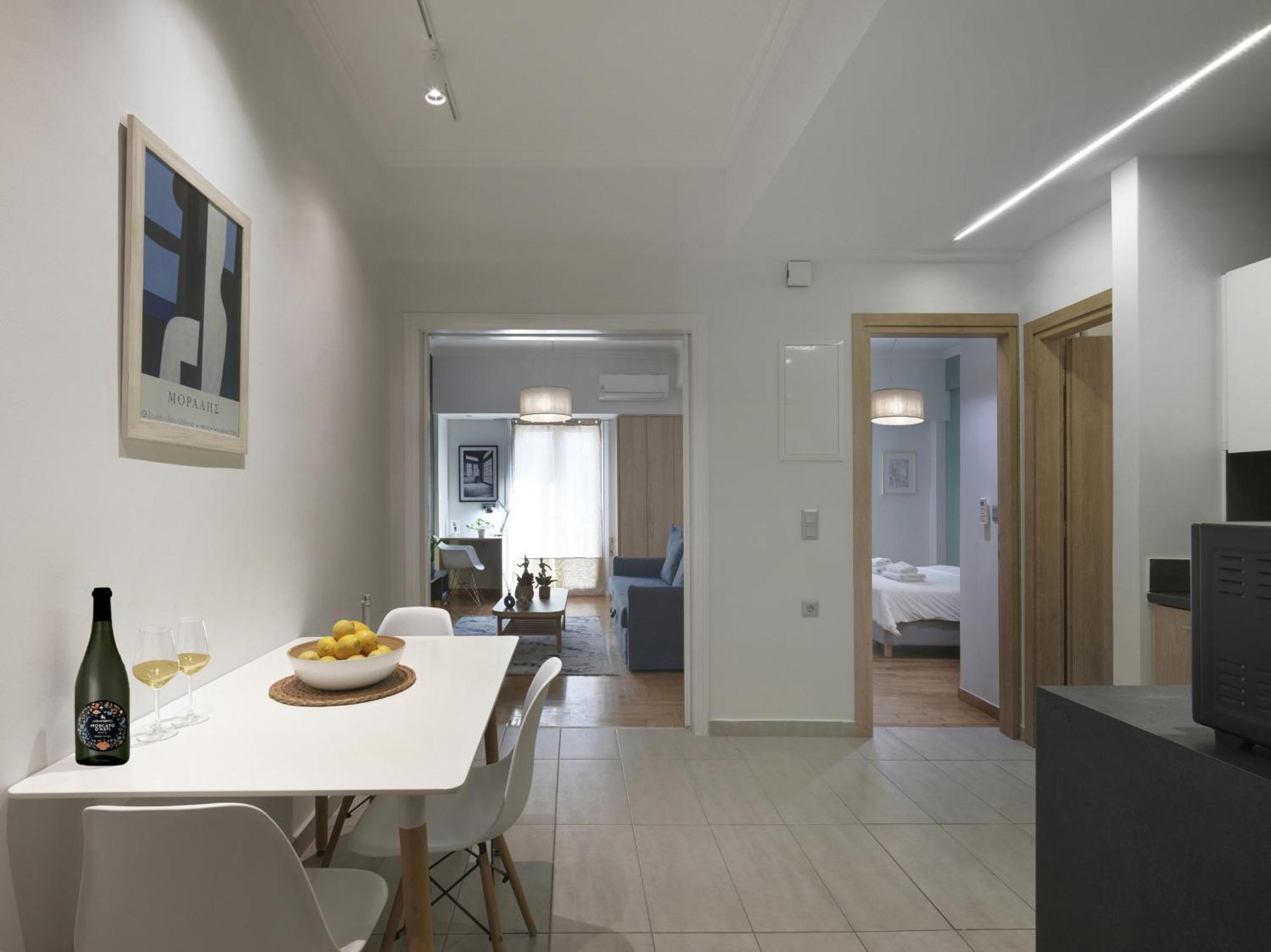 Apartmán Modern Haven Near Archaeological Museum Atény Exteriér fotografie