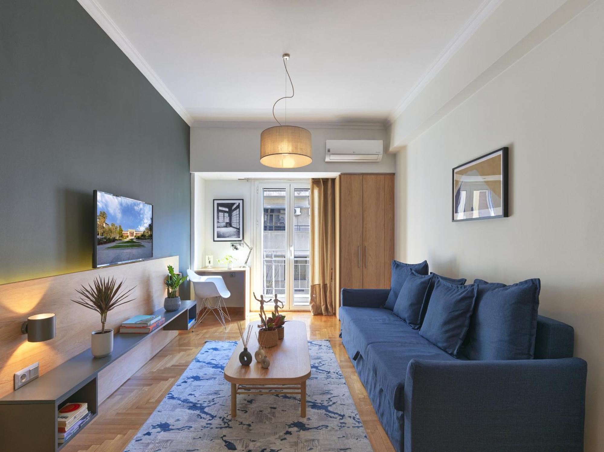 Apartmán Modern Haven Near Archaeological Museum Atény Exteriér fotografie