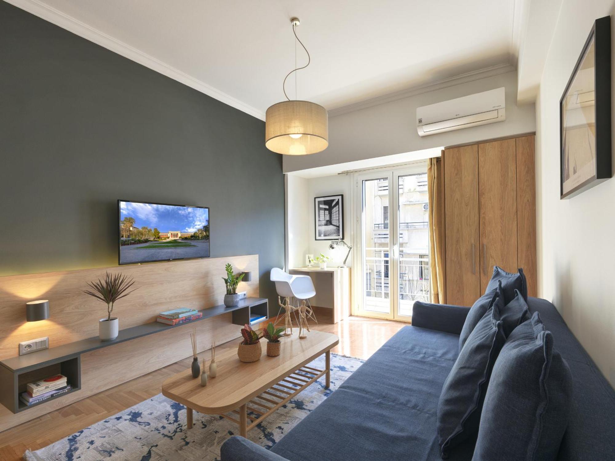 Apartmán Modern Haven Near Archaeological Museum Atény Exteriér fotografie